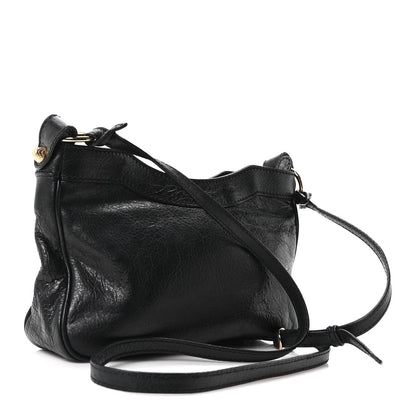Agneau Giant 12 Gold Hardware Hip Black