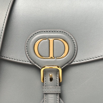 Box Calfskin Medium Bobby Flap Gray