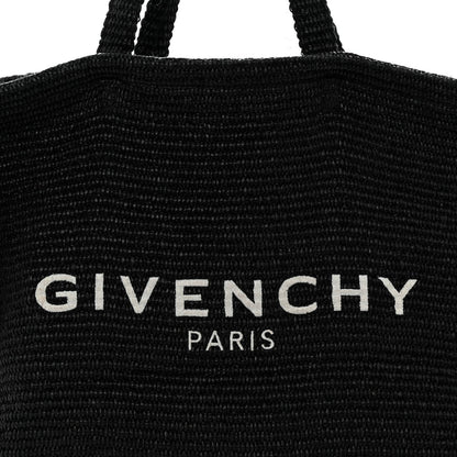 Raffia Medium G Tote Black