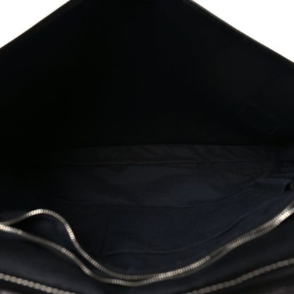 Toile Officier Buenaventura Messenger Bag Black