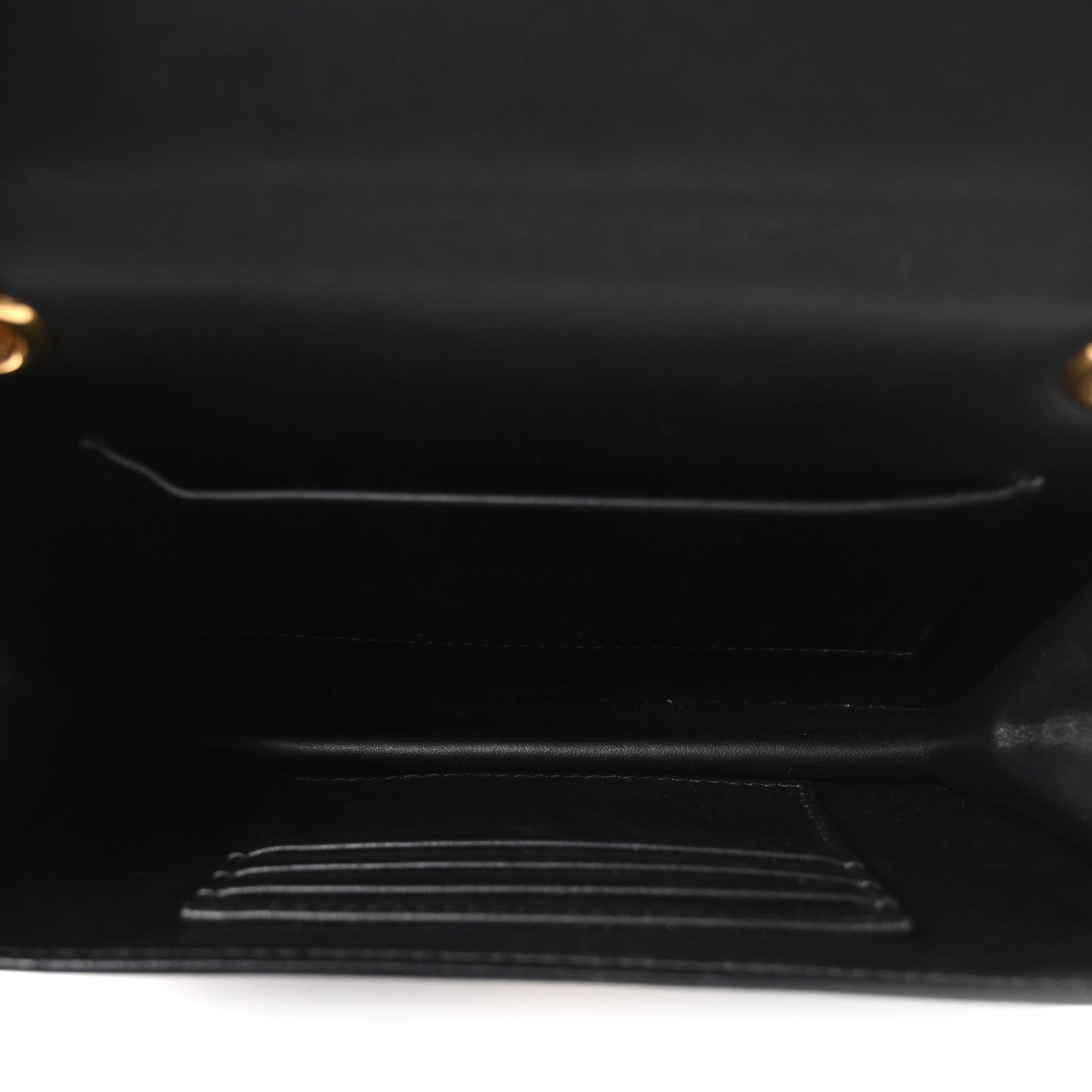 Smooth Calfskin Medium Devotion Crossbody Bag Black