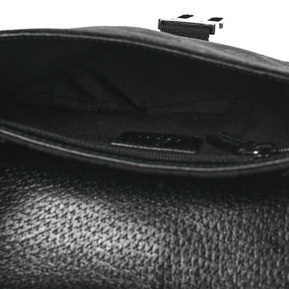 GG Monogram Web Buckle Belt Bag Black