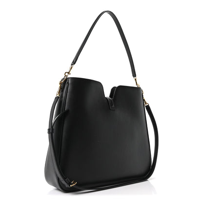 Smooth Calfskin Medium Camille 16 Soft Bag Black