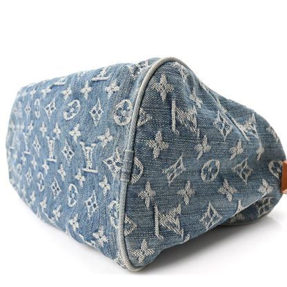Monogram Denim Neo Speedy Blue