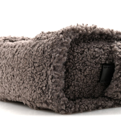 Polyester Cotton Small The Teddy Traveler Tote Bag Grey
