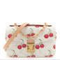 LV X TM Monogram Cerises Pochette Metis East West White