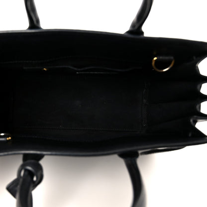 Calfskin Nano Sac De Jour Black