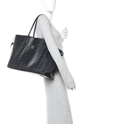 Visetos Large Liz Reversible Shopper Tote Black