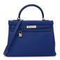Taurillon Clemence Kelly Retourne 32 Bleu Electrique