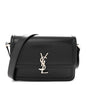 Box Calfskin Monogram Medium Solferino Satchel Black