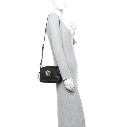 Calfskin Palazzo Camera Bag Black