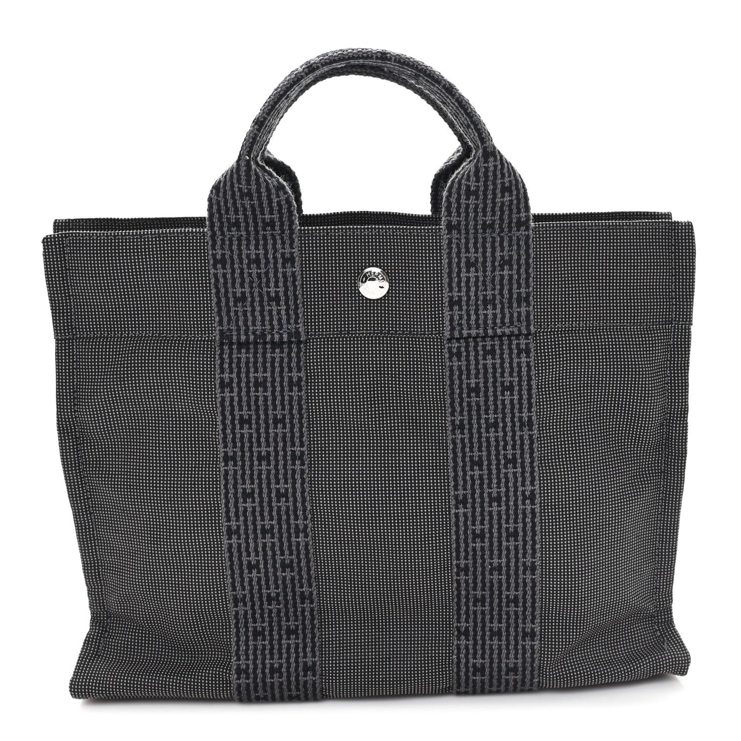 Canvas Herline PM Tote Grey