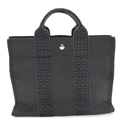 Canvas Herline PM Tote Grey