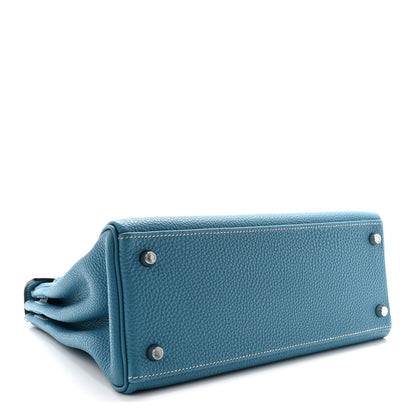 Togo Kelly Retourne 28 Blue Jean