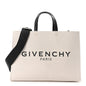 Canvas Medium G-Tote Beige Black