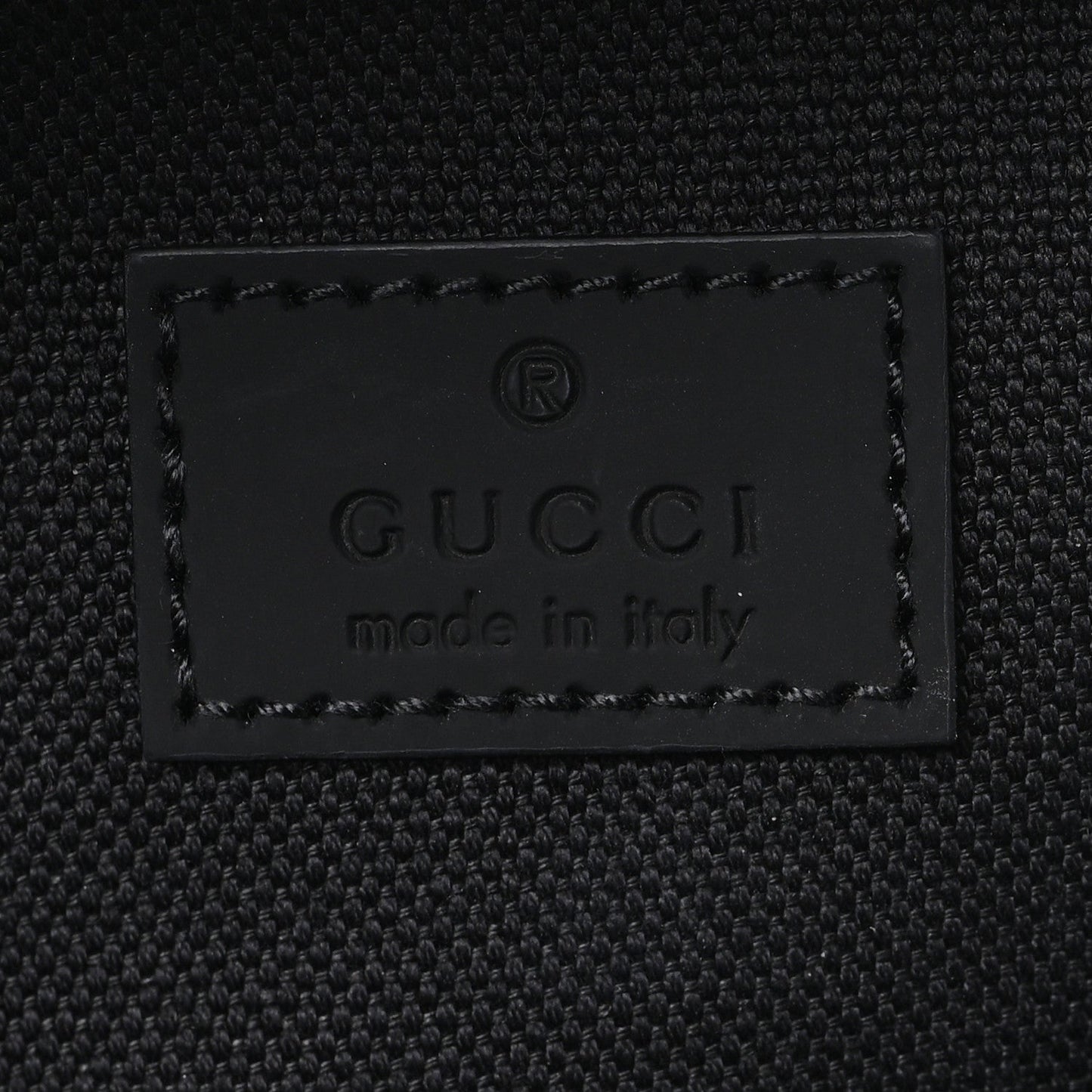 Rubber GG Backpack Black