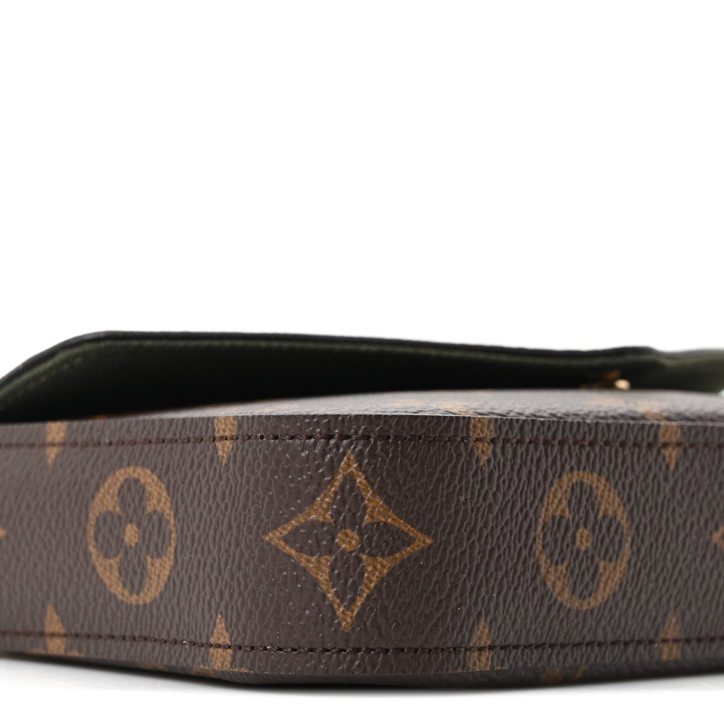 Monogram Felicie Strap & Go Kaki
