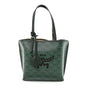 Lauretos Nappa MIni Himmel Shopper Tote Forest Green