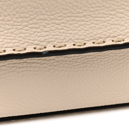 Cuoio Romano Selleria Chamois Medium Peekaboo I SEE U Satchel White