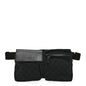 GG Monogram Double Pocket Belt Bag Black