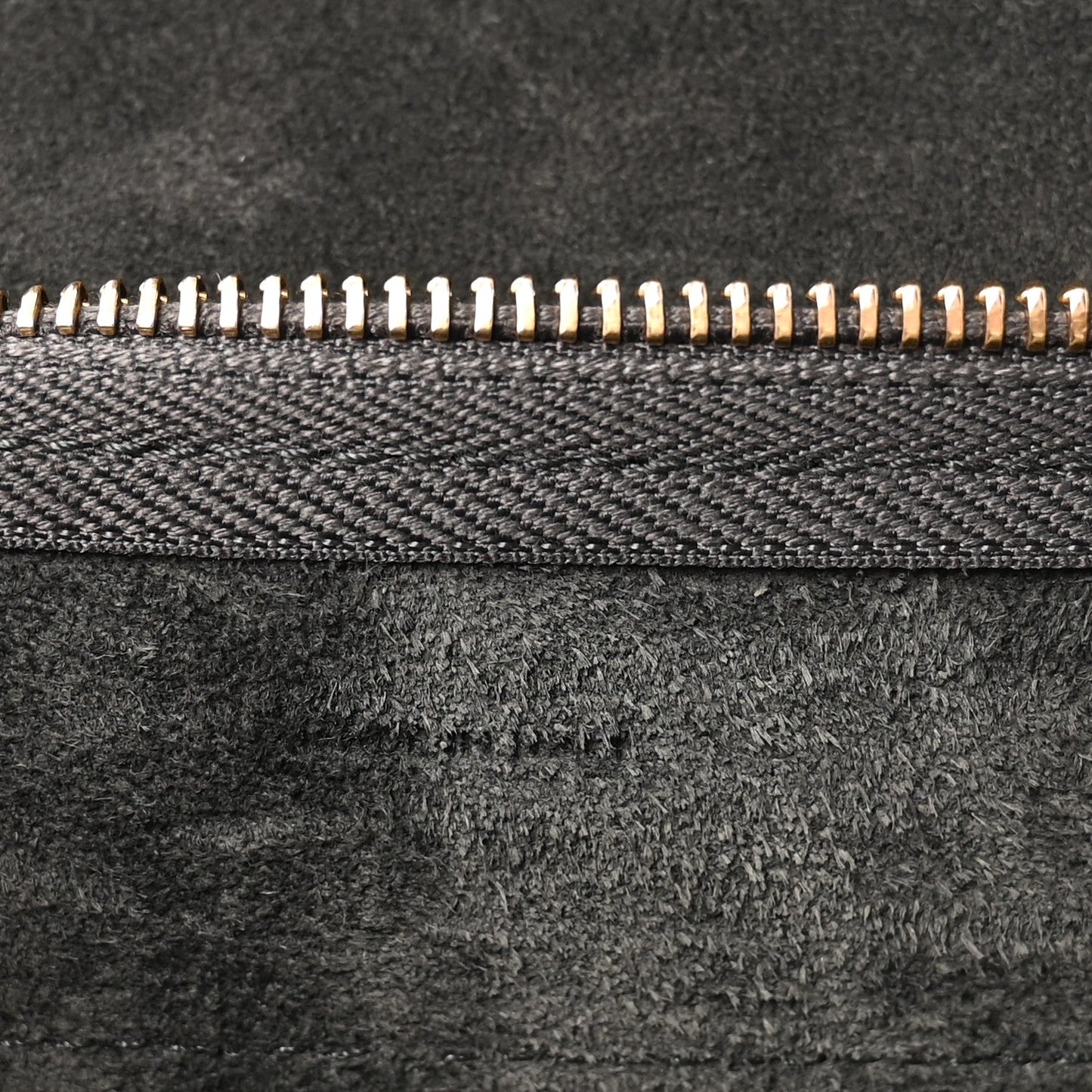 Grained Calfskin Nano Belt Bag Grey
