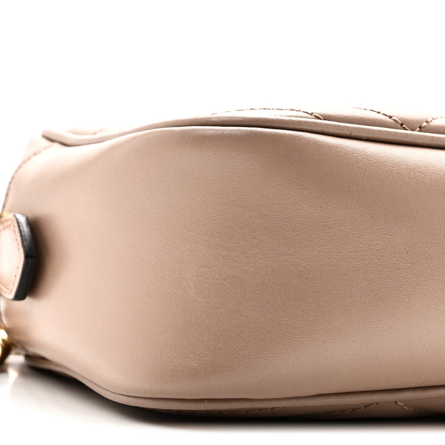 Calfskin Matelasse Small GG Marmont Chain Shoulder Bag Porcelain Rose