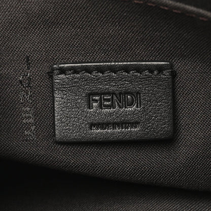 Vitello Soft F is Fendi Bi-Color FF 1974 Embossed Envelope Wallet On Chain with Pouches Maya Black