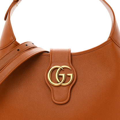 Goatskin Medium Aphrodite Shoulder Bag Tan