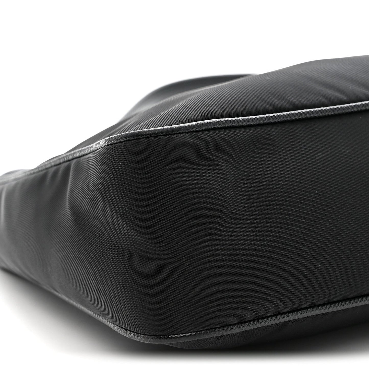 Tessuto Nylon Saffiano Mini Re-Edition 2005 Bag Black