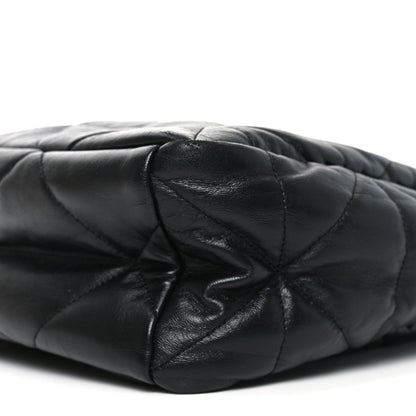 Nappa Quilted Medium Dynamique Tote Black