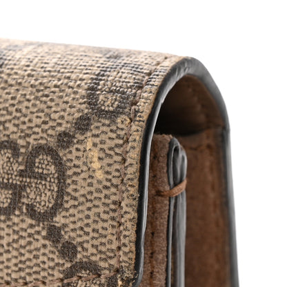 GG Supreme Monogram Super Mini Dionysus Shoulder Bag Taupe