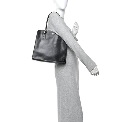 Cinghiale Triangle Tote Black