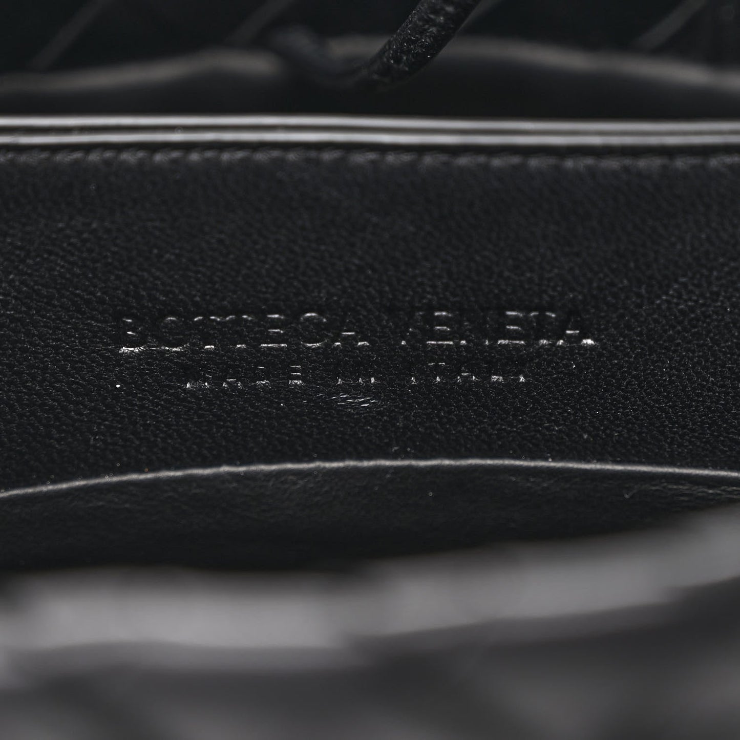 Nappa Intrecciato Small Tote Black