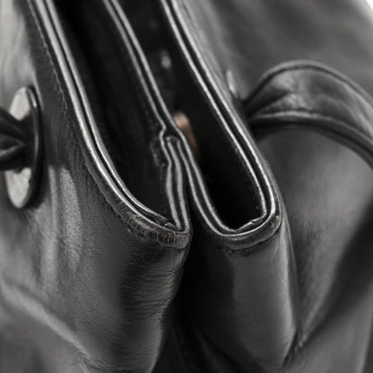 Lambskin CC Shoulder Bag Black