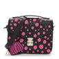 LV x YK Empreinte Monogram Giant Pochette Metis Black Fuchsia