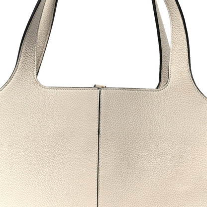 Baby Grained Calfskin Medium Tri-Fold Bag Powder