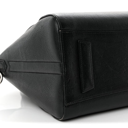 Sugar Goatskin Small Antigona Black