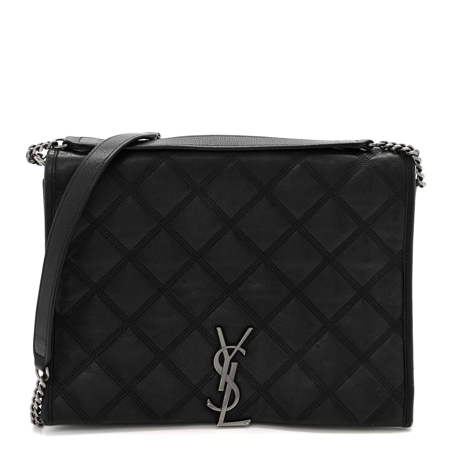 Lambskin Quilted Small Becky Chain Bag Black