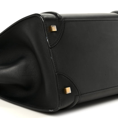 Smooth Calfskin Mini Luggage Black