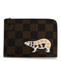 X NIGO Giant Damier Ebene Bear Pochette Jour GM