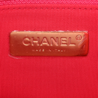 Lambskin Quilted Chanel 19 Hobo Pink