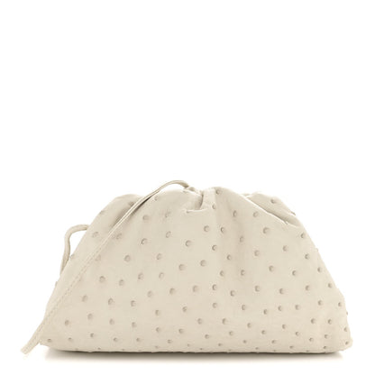 Ostrich The Mini Pouch White