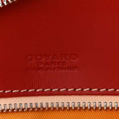 Goyardine Ambassade MM Briefcase Red