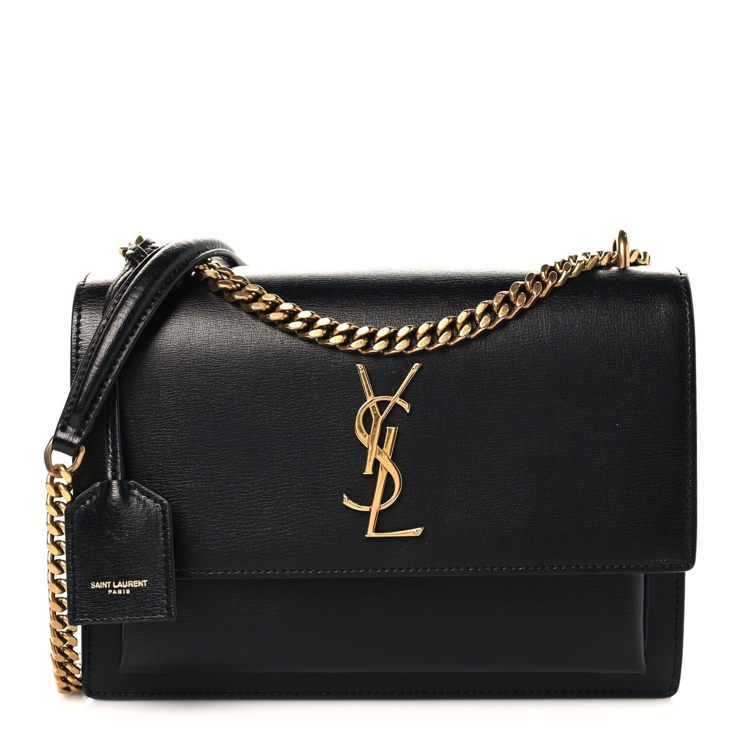 Calfskin Medium Monogram Sunset Black