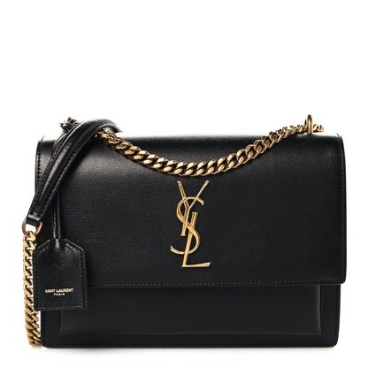 Calfskin Medium Monogram Sunset Black