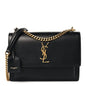 Calfskin Medium Monogram Sunset Black