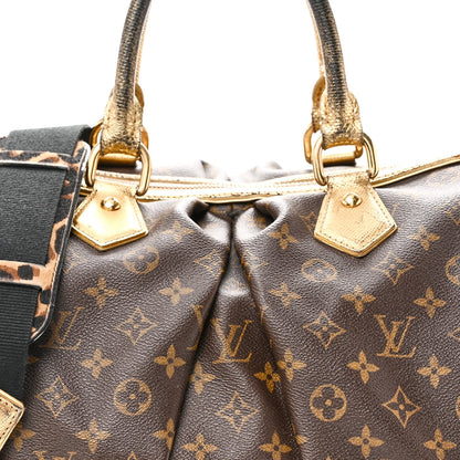 Monogram Leopard Stephen Bag