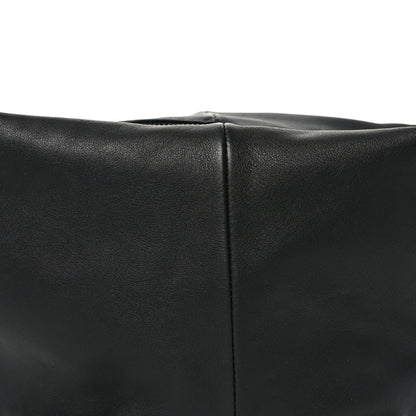 Calfskin Teen Double Knot Hobo Black