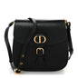 Box Calfskin Medium Bobby Frame Flap Black