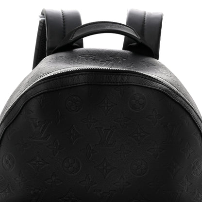 Calfskin Monogram Shadow Discovery Backpack  Black